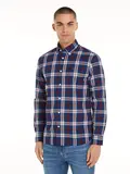 FLEX POPLIN TOMMY TARTAN RF SHRT