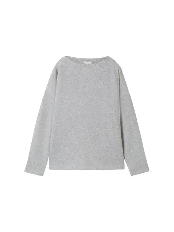 Geripptes Sweatshirt