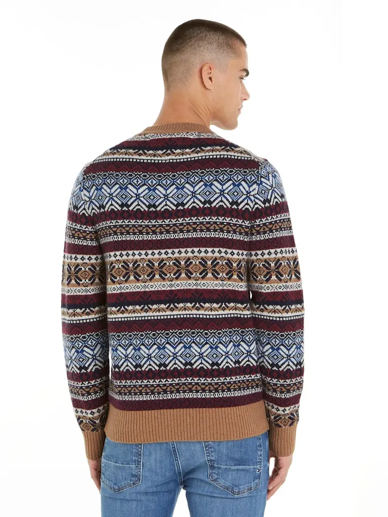 GIFTING WOOL BLEND FAIRISLE C NK