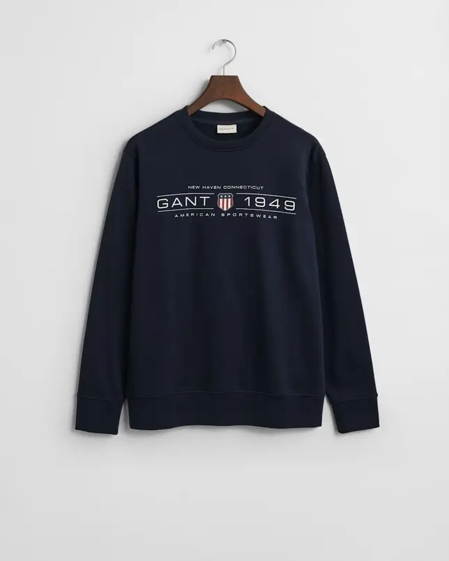 Graphic Rundhals-Sweatshirt