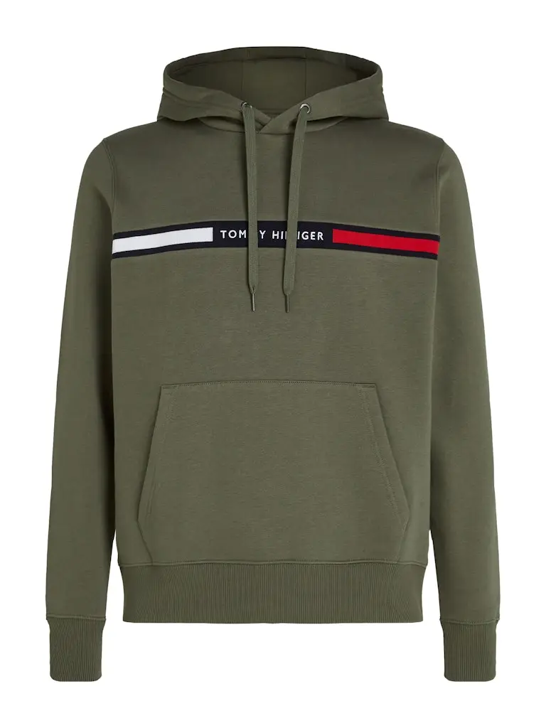 HILFIGER CHEST INSERT HOODY