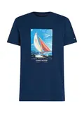 HILFIGER COLOR PHOTO PRINT TEE