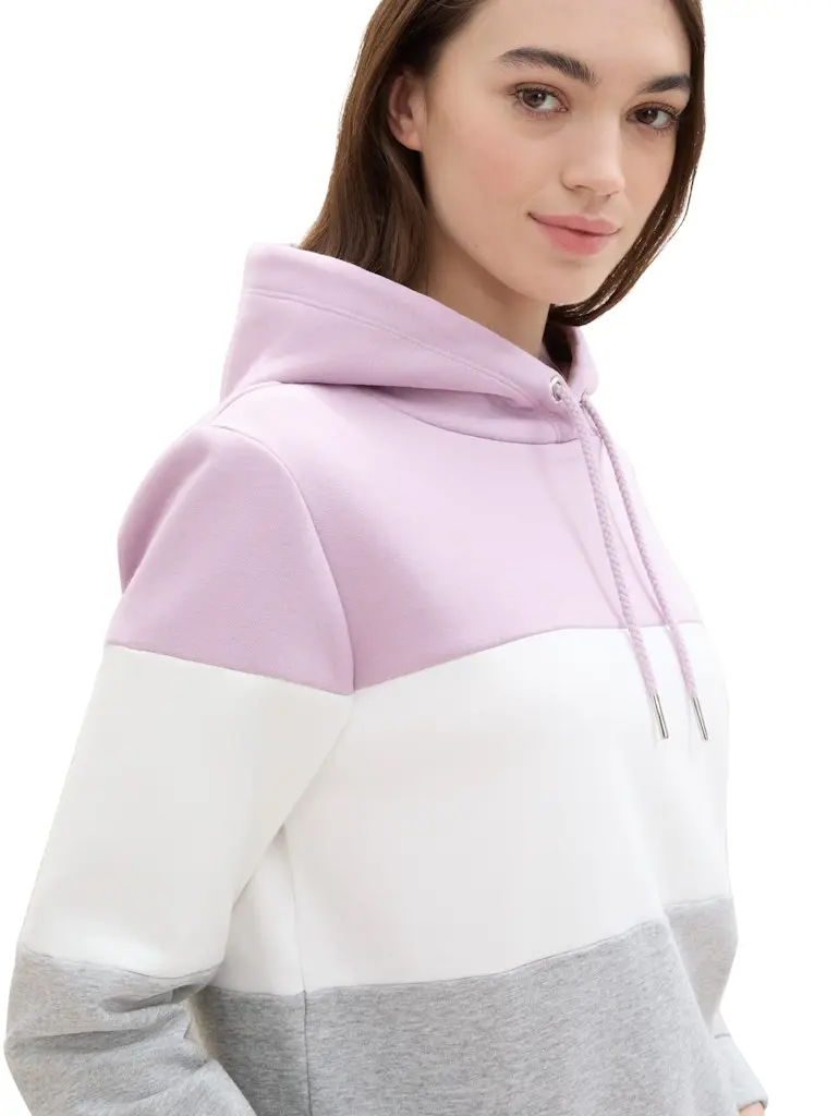 Hoodie mit Colourblocking