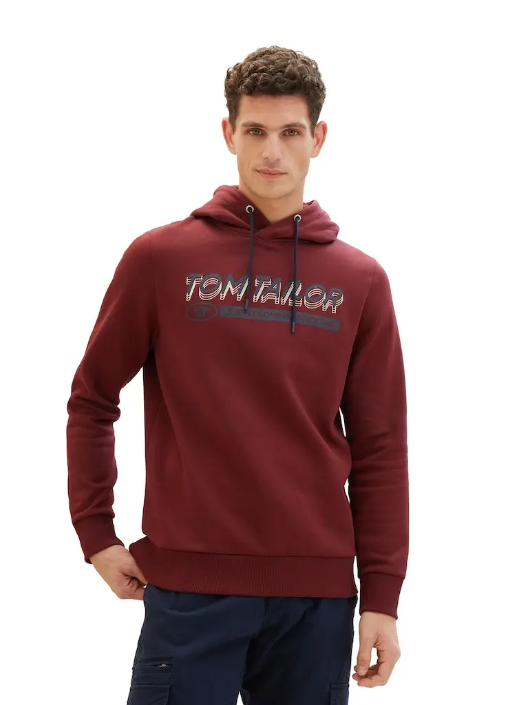 Hoodie mit Logo Print