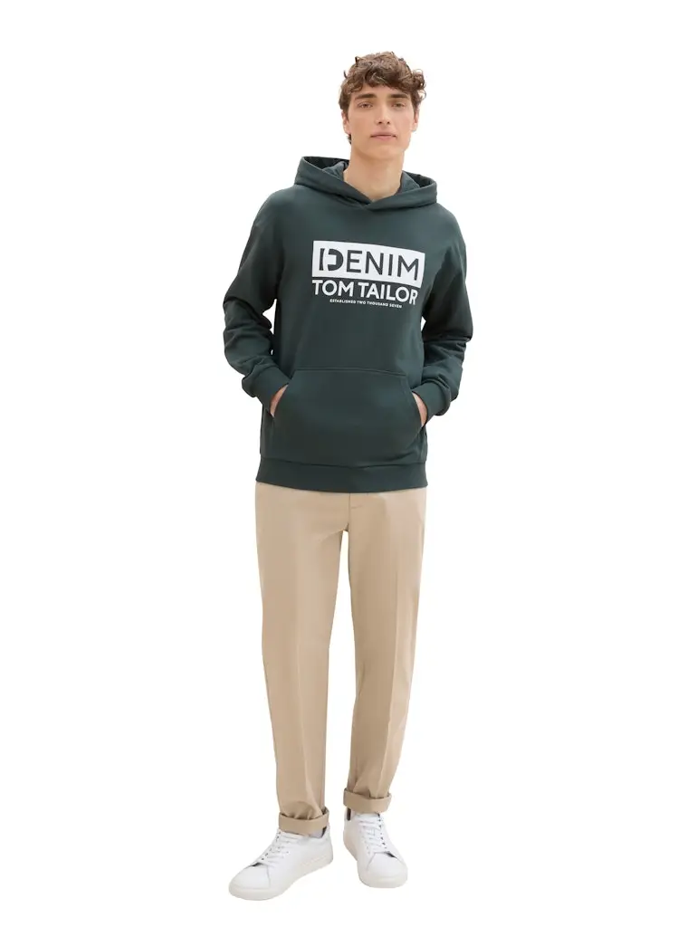 Hoodie mit Logo Print