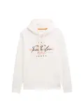 Hoodie Sweatshirt mit Logo-Print