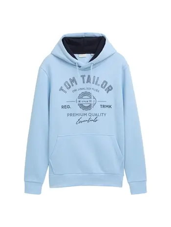 Hoodie Sweatshirt mit Logo-Print