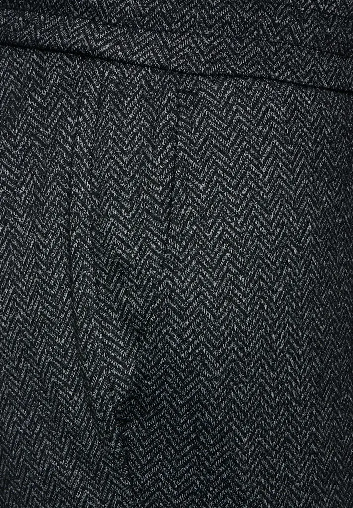 Hose im Herringbone Look