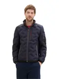 Hybrid Jacke mit verstaubarer Kapuze