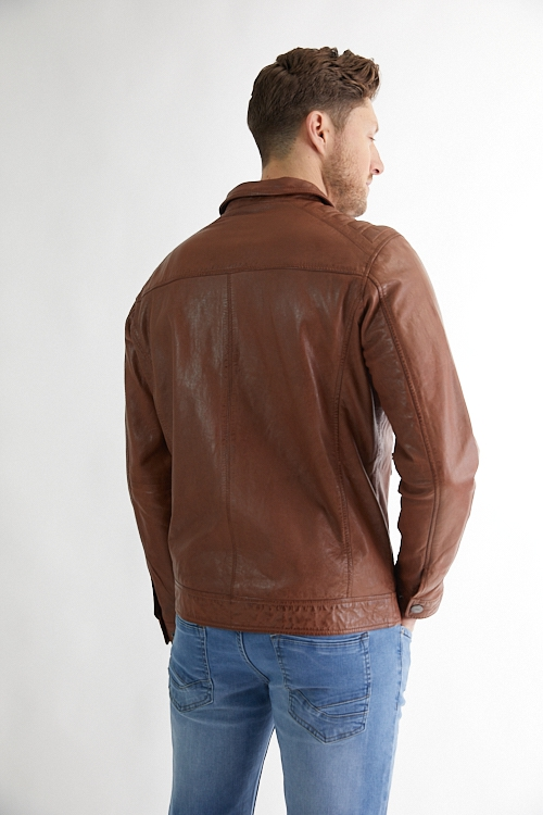 Incense Leather Biker Jacket