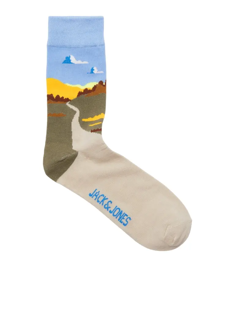 JACFALL LANDSCAPE SOCKS 3 PACK SN