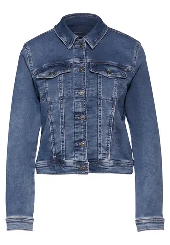 Jacke im Jeans-Look