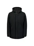 Jacket Medium Long Fit Hooded Softshell Stretch