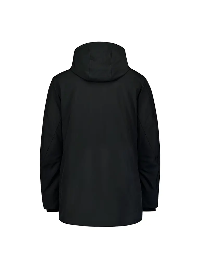 Jacket Medium Long Fit Hooded Softshell Stretch