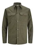 JCOBLACK MELANGE DARREN OVERSHIRT LN CH