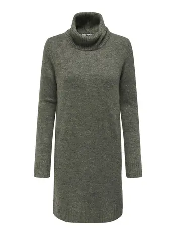 JDYELANORA L/S COWLNECK DRESS KNT NOOS