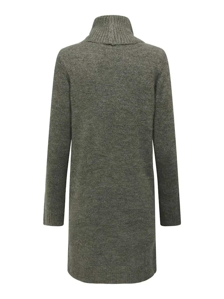 JDYELANORA L/S COWLNECK DRESS KNT NOOS