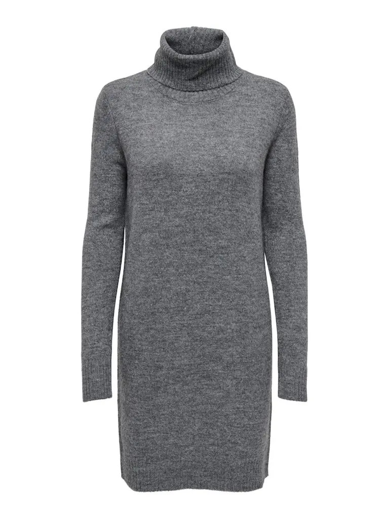 JDYELANORA L/S COWLNECK DRESS KNT NOOS