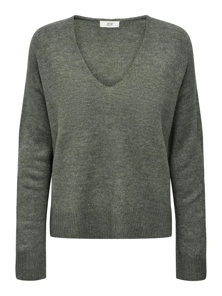 JDYELANORA L/S V-NECK PULLO. KNT NOOS