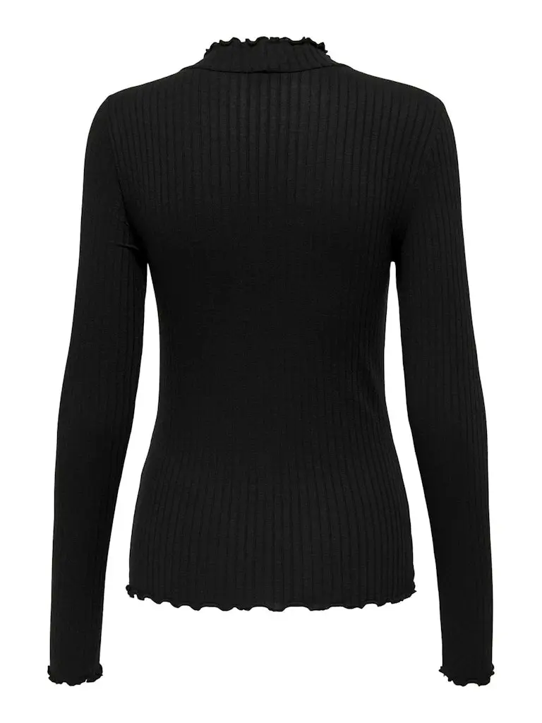 JDYFRANSISKA L/S HIGHNECK TOP JRS NOOS