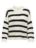 JDYJUSTY L/S STRIPE PULLOVER KNT NOOS