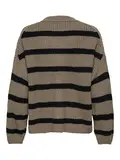 JDYJUSTY L/S STRIPE PULLOVER KNT NOOS