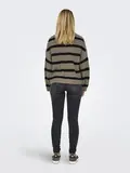 JDYJUSTY L/S STRIPE PULLOVER KNT NOOS