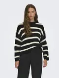 JDYJUSTY L/S STRIPE PULLOVER KNT NOOS