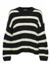 JDYJUSTY L/S STRIPE PULLOVER KNT NOOS