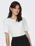 JDYMILA S/S O-NECK TOP JRS