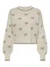 JDYROMANCE L/S JACQ. PULLOVER KNT NOOS