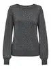 JDYRUE GLITTER L/S BOAT PULLOVE KNT NOOS