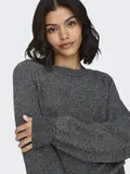 JDYRUE GLITTER L/S BOAT PULLOVE KNT NOOS