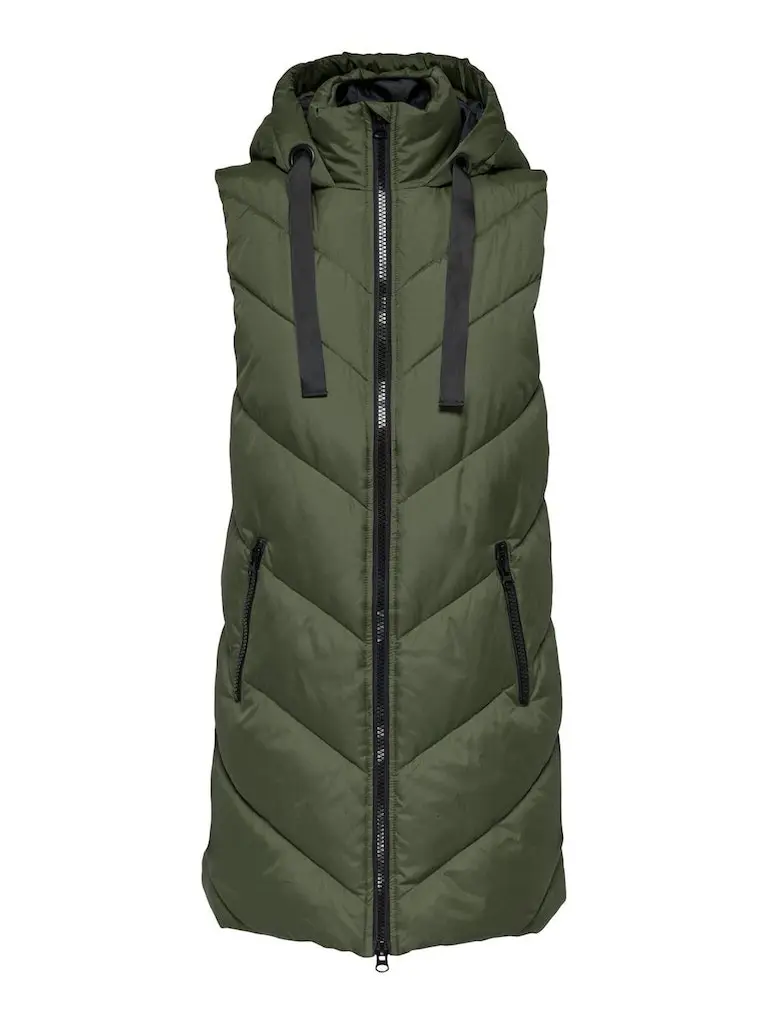 JDYSKYLAR PADDED HOOD WAISTCOAT OTW NOOS