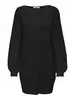 JDYWHITNEY MEGAN L/S BOAT DRESS KNT NOOS