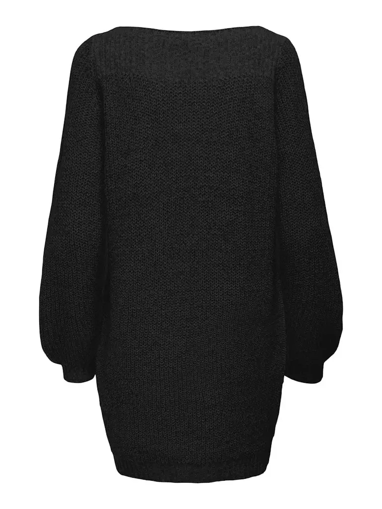 JDYWHITNEY MEGAN L/S BOAT DRESS KNT NOOS