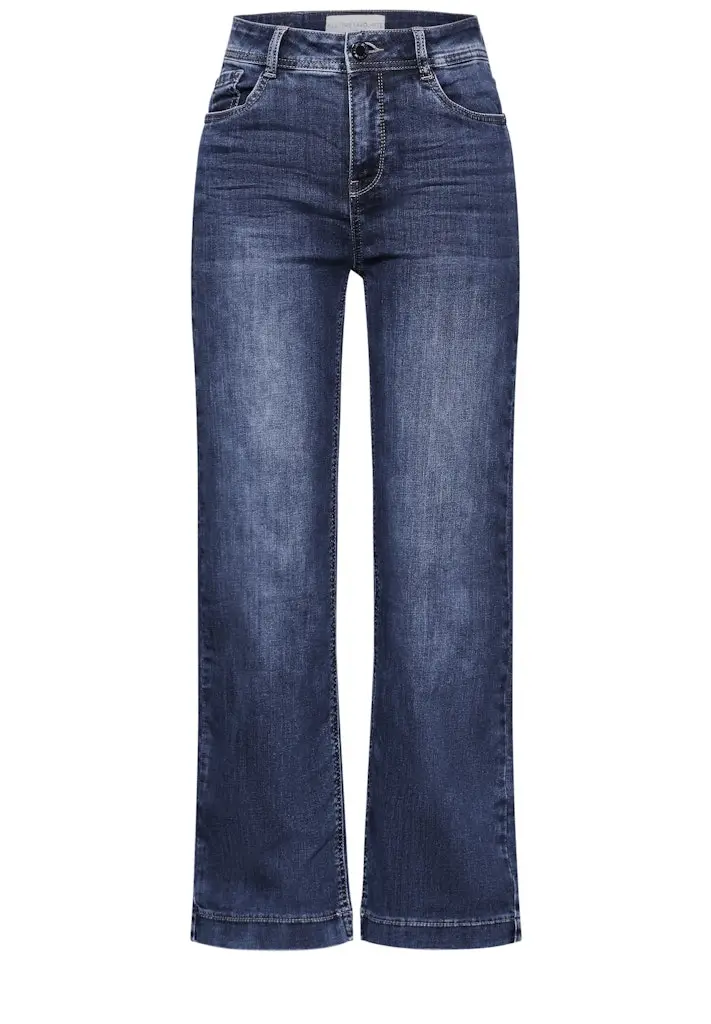 Jeans mit Straight Legs