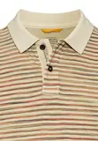 Jersey Poloshirt mit Multicolour-Streifen