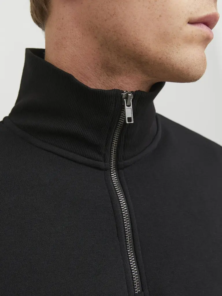 JJEBRADLEY SWEAT HALF ZIP NOOS