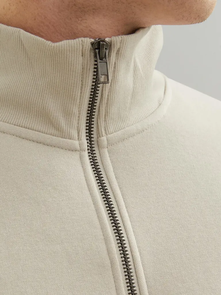 JJEBRADLEY SWEAT HALF ZIP NOOS