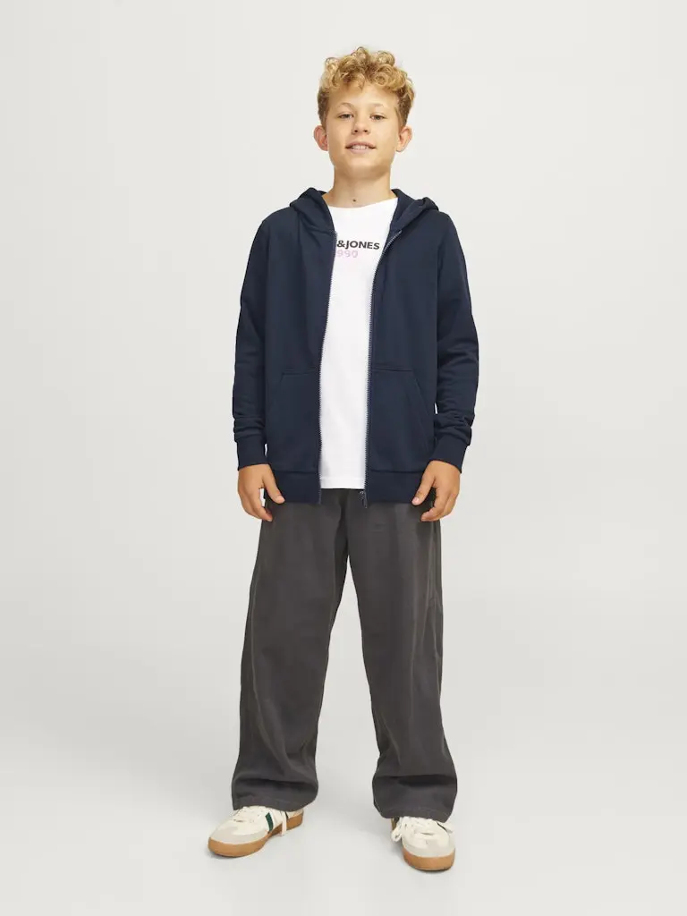 JJEBRADLEY SWEAT ZIP HOOD NOOS JNR