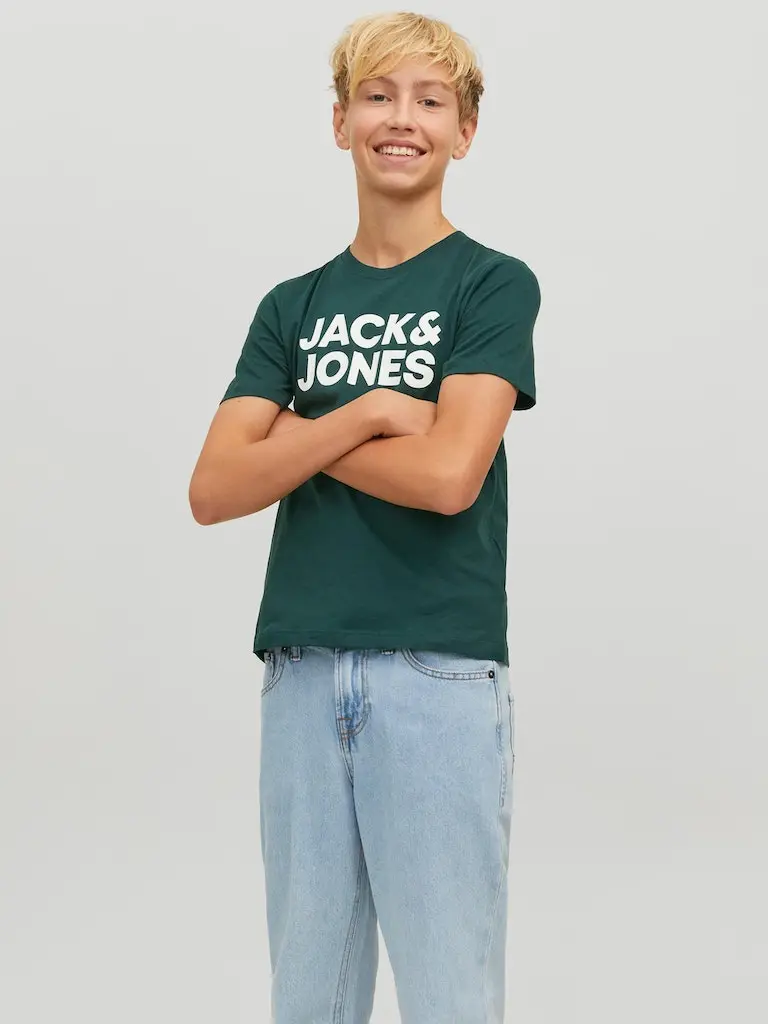 JJECORP LOGO TEE SS O-NECK NOOS JNR