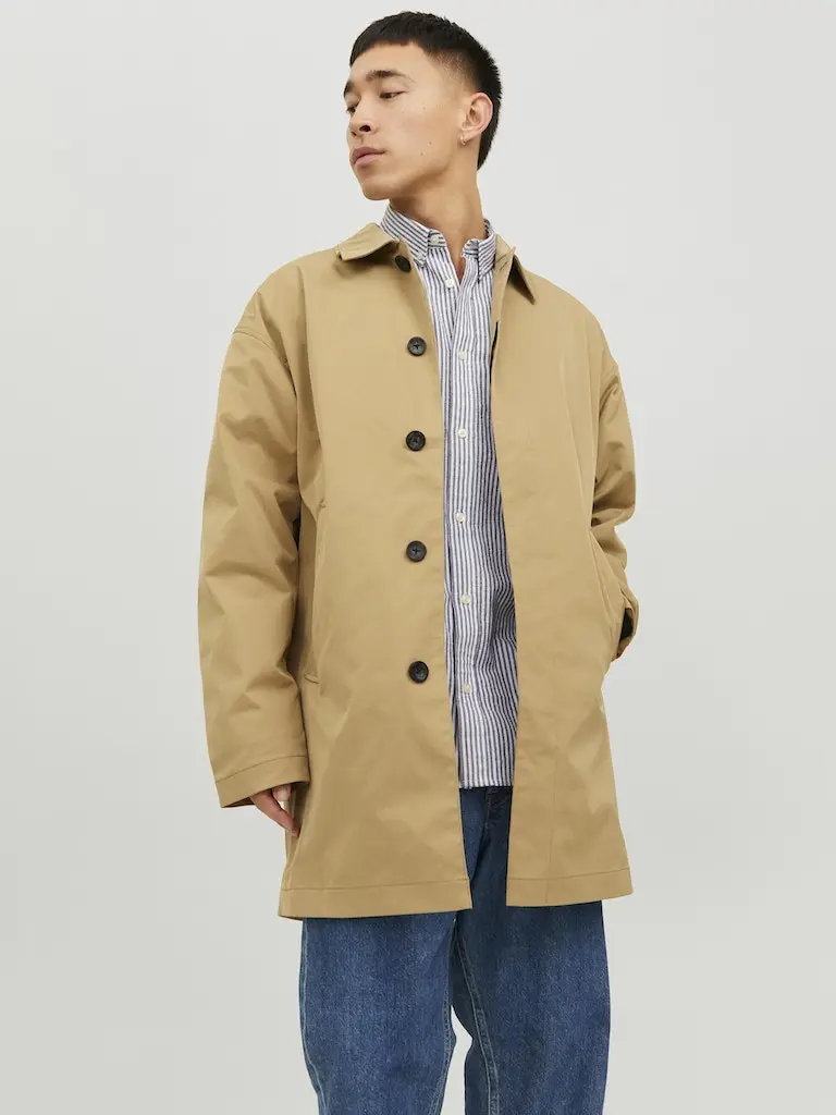 JJECREASE MAC COAT NOOS