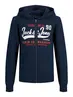 JJELOGO SWEAT ZIP H 2 COL22/23 NOOS JNR