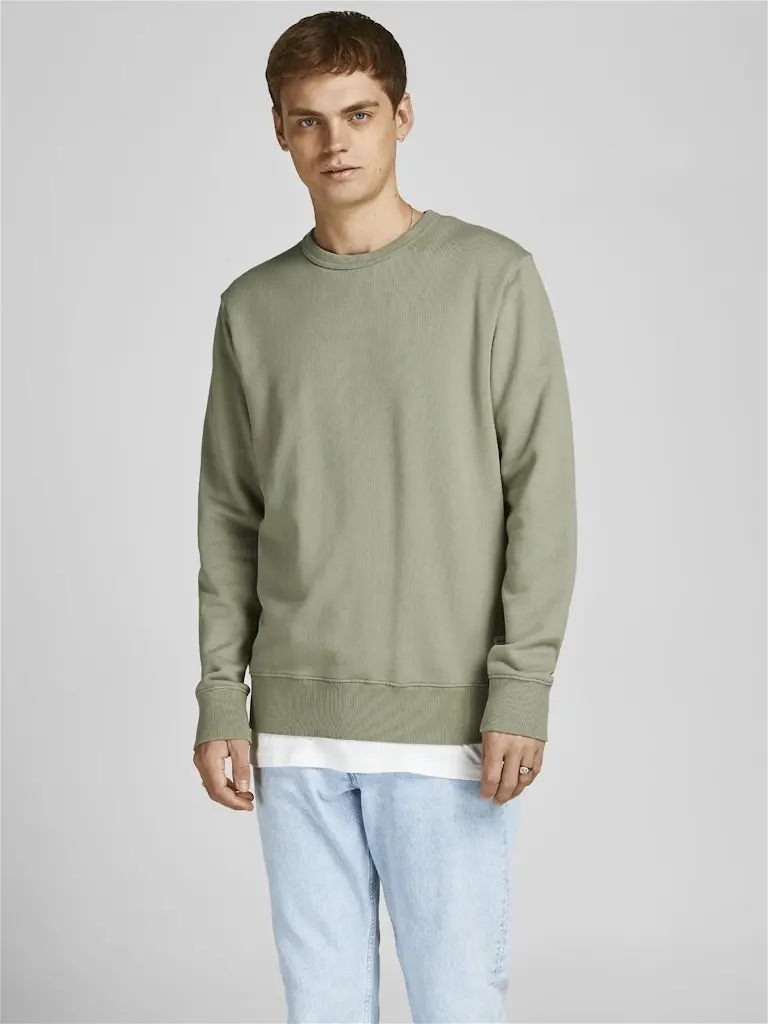 JJEORGANIC BASIC SWEAT CREW NECK NOOS