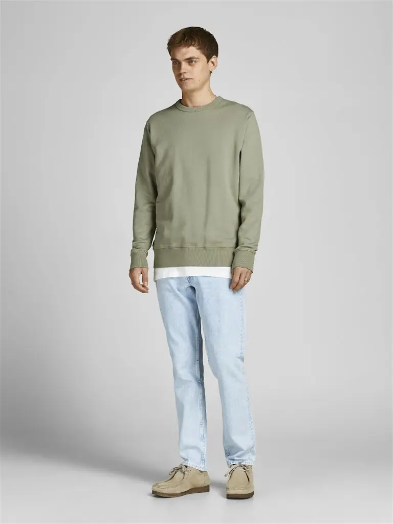 JJEORGANIC BASIC SWEAT CREW NECK NOOS