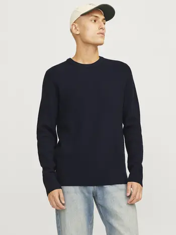 JJEPERFECT KNIT CREW NECK SN