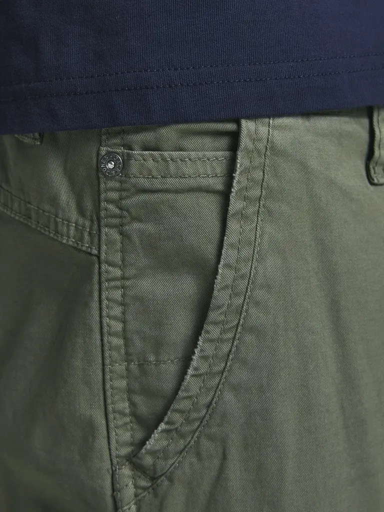 JJIZACK JJCARGO SHORTS AMA SOLID STS