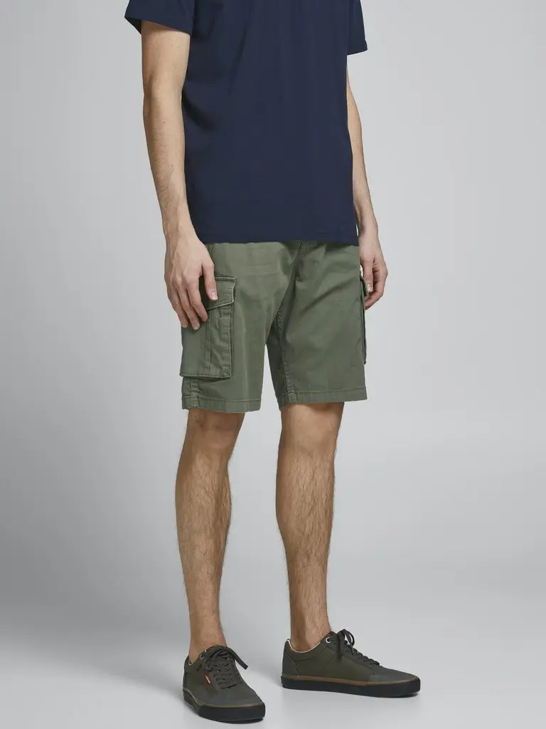 JJIZACK JJCARGO SHORTS AMA SOLID STS