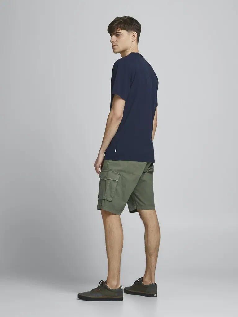 JJIZACK JJCARGO SHORTS AMA SOLID STS